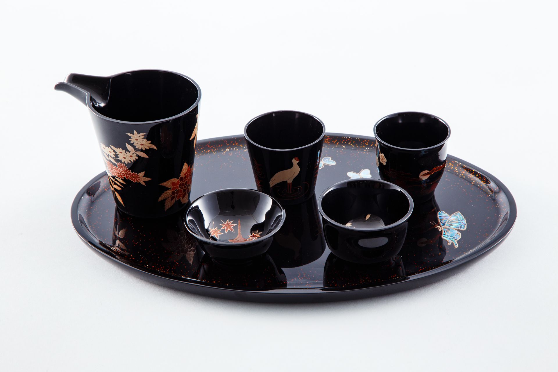 蒔絵 酒器揃 「郷愁」