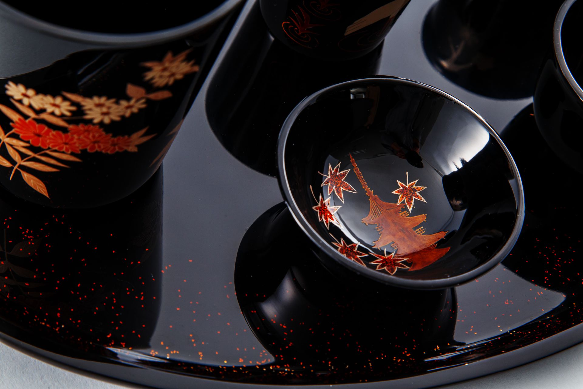 蒔絵 酒器揃 「郷愁」