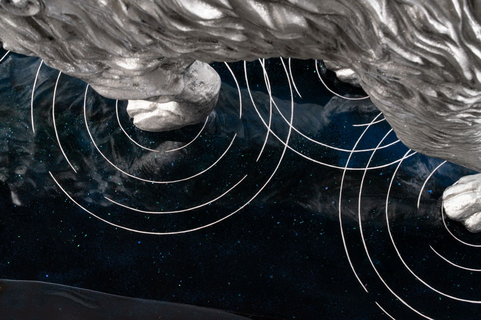 大口真神乾漆像