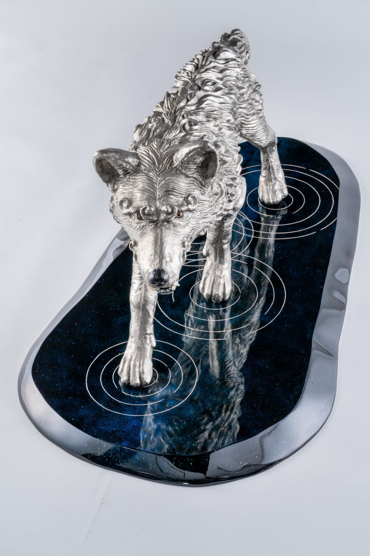 大口真神乾漆像