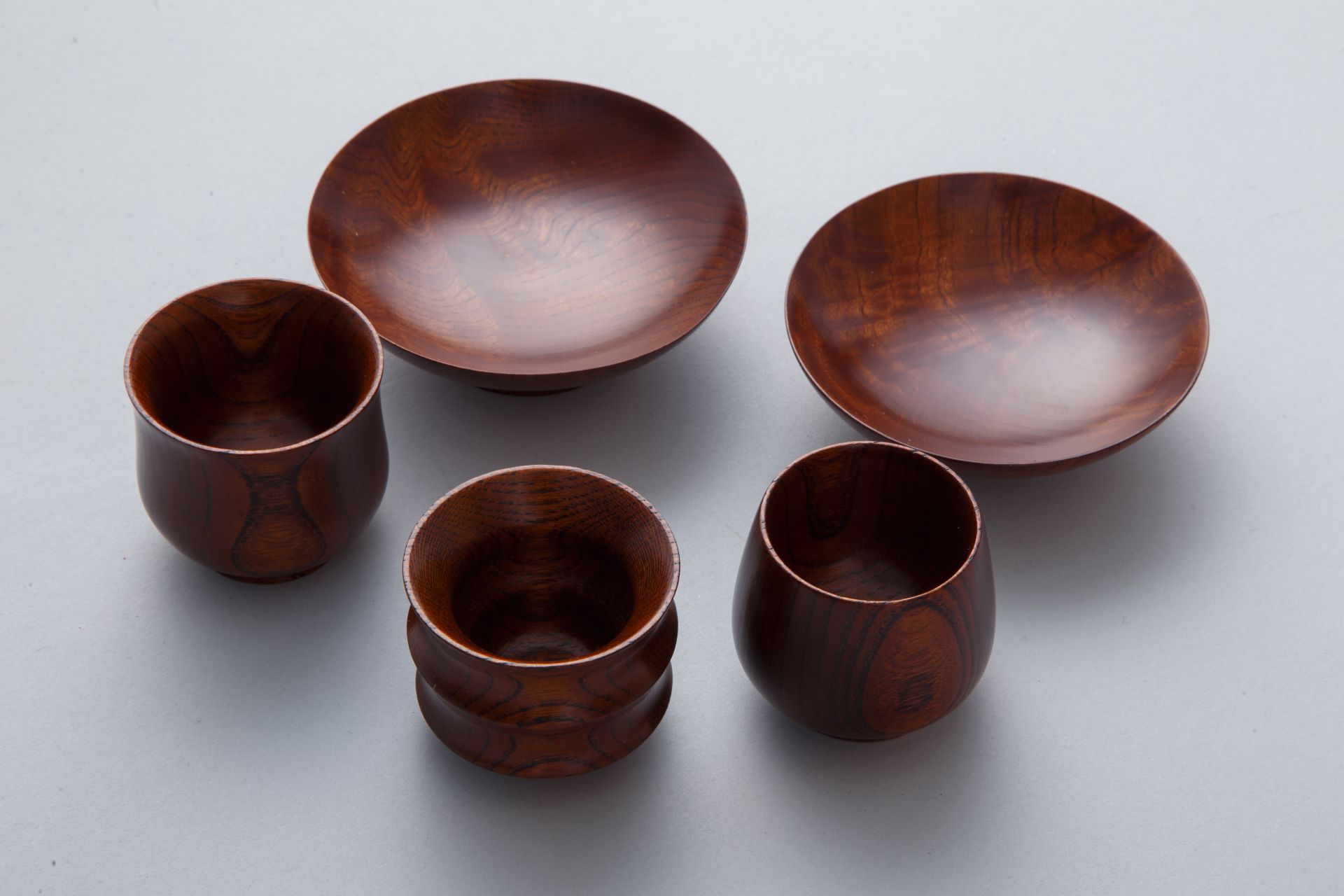 父に贈る酒器と酒棚