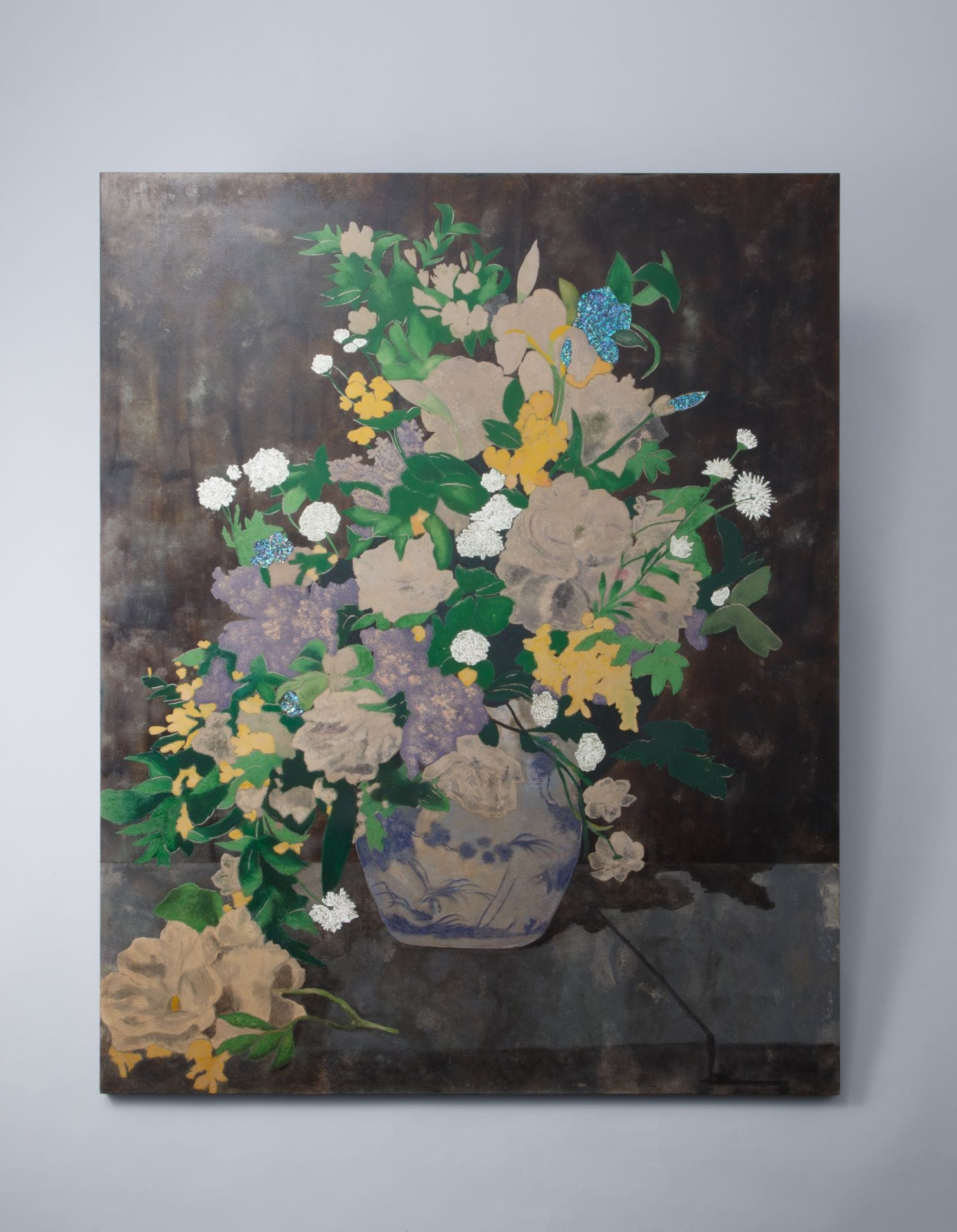 蒔絵パネル「春の花束」
